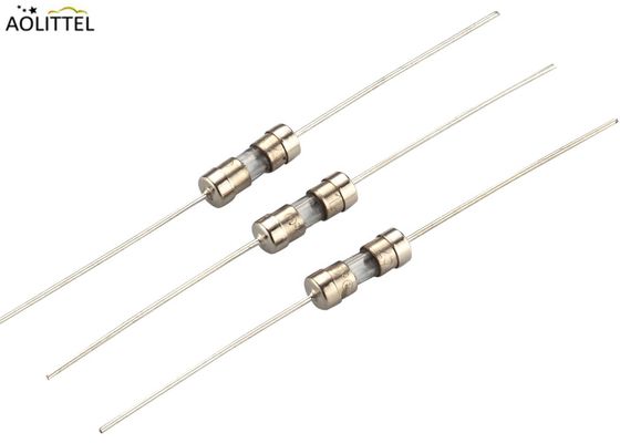 3.6x10mmのUL CULとの軸加鉛タイム・ディレイ カートリッジ タイプ ミニチュア ガラス管のヒューズ100mA-24A 250V