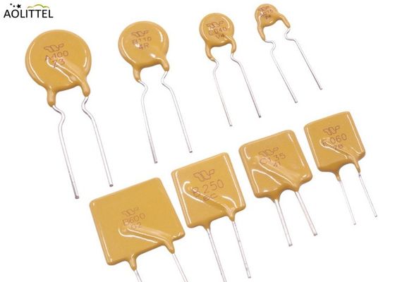 TEの結合性のPolySwitchアナログの放射状の加鉛PTCの再設置可能なヒューズTRF012 250V 0.12A