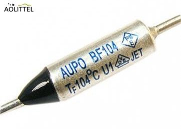 モーター保護Limitor金属の包装が付いている非再設置可能なTF 172C 250V 10A AUPO TCOの熱締切りのヒューズBF172