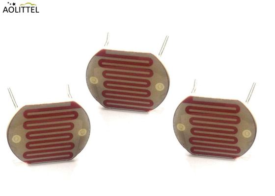 25mm陶磁器のPacakgeのフォトレジスタの光導電セル ライト軽い抵抗10-20Kの依存した抵抗器LDR 25528