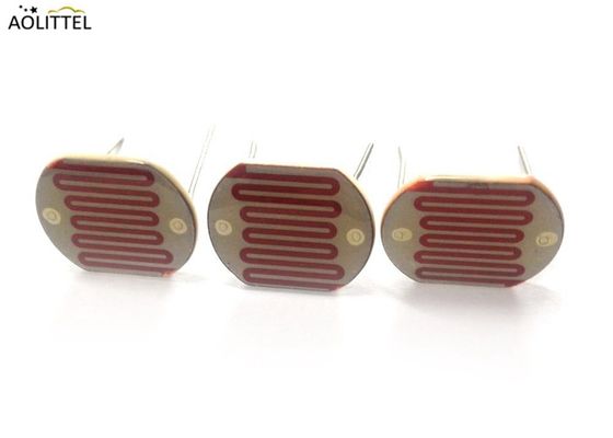 25mm陶磁器のPacakgeのフォトレジスタの光導電セル ライト軽い抵抗10-20Kの依存した抵抗器LDR 25528