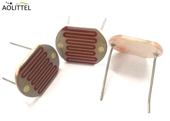 25mm陶磁器のPacakgeのフォトレジスタの光導電セル ライト軽い抵抗10-20Kの依存した抵抗器LDR 25528
