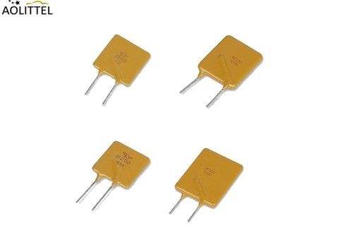自動車適用のための普遍的な60V 72V 0.75A PolyTron PPTCのサーミスター放射状PTCの再設置可能なヒューズTRC075