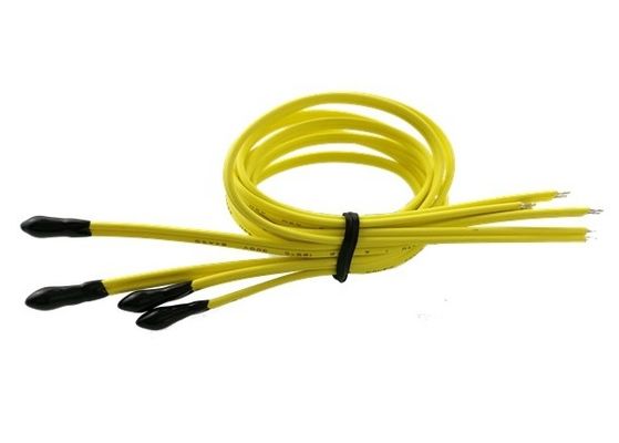 AEC-Q200熱的に伝導性のエポキシはUL4411 24AWG 2C 125C 300VケーブルとのビードNTCのサーミスター30KOhm 3950を密封しました