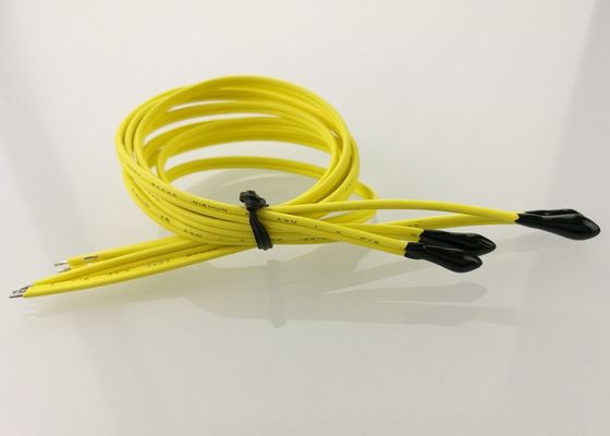 AEC-Q200熱的に伝導性のエポキシはUL4411 24AWG 2C 125C 300VケーブルとのビードNTCのサーミスター30KOhm 3950を密封しました