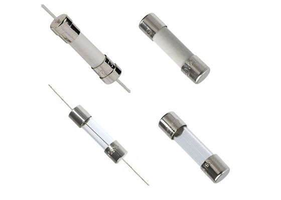 低い破損容量の日本PSEの証明書の軸鉛早く機能5x20 mm Fのガラス管のヒューズ1.25A