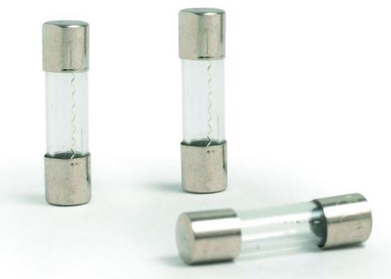 8AG最高速度6.25 mmのの円柱カートリッジ ヒューズAGX 250VAC 500mA 6x25mmの速く機能のガラス管のヒューズx 25 mmの
