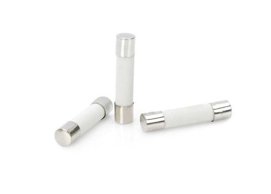 つくことのための高い破損容量6.35x32mmのタイム・ディレイ円柱陶磁器の管のヒューズ リンク10A 250V 6x30mm遅い打撃