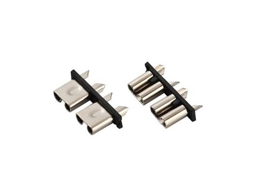 20A PCBの縦の台紙車のヒューズのホールダーのブロックのばねの19mmの自動車標準ATC ATOの自動刃のヒューズのための真鍮のヒューズ クリップ
