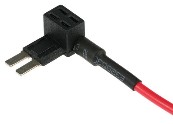 Micro2マイクロII ATAはヒューズのアダプターとの回路32V 15Aインライン車のトラックの小型自動ヒューズのホールダーUL1015 16AWGの赤を加えます