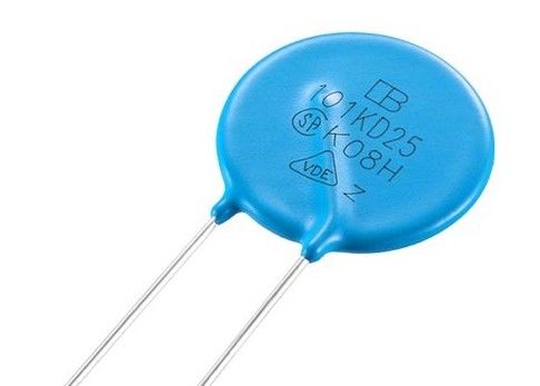 過電圧の抑制のサージの保護のための速い応答VDR 25mmの酸化亜鉛のバリスターの抵抗器25D101K 100V