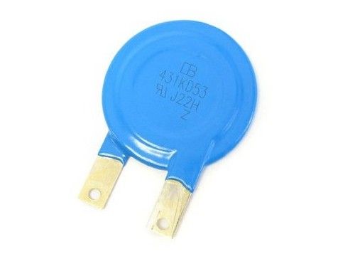 2Pin 53mm UPSの過電圧の保護のための単一ディスクVDR金属酸化物バリスターの動きのブロック53D271K 270V 10% 70KA