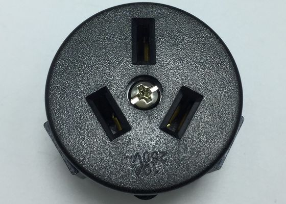 PCの壁のアルゼンチンの白くか黒い電気ソケット3のポーランド人の女性の円形の単一のパワー アウトレット10A 250Vは2500Wを基づかせていました