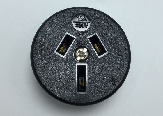 あるインターナショナルAC容器熱可塑性94V-2オーストラリア力の電気ソケット出口3ポーランド人15 Amp 250VAC