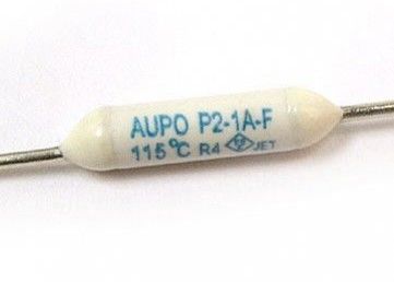 102度の低い内部抵抗の軸熱締切りのヒューズの陶磁器ハウジング