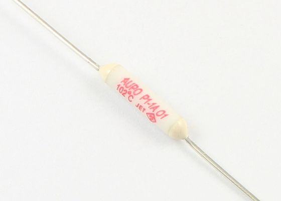 102度の低い内部抵抗の軸熱締切りのヒューズの陶磁器ハウジング