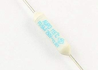 反サージの調理電気器具のための温度に敏感な1つの時間熱ヒューズTFの締切り115C 250V 5A P2-5A-F