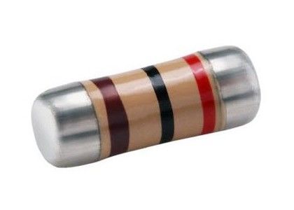 反サージ無鉛の0204 0207 0309 SMDの可融性ワイヤーはMELFカーボン メタル・フィルム抵抗器0.125W 0.25W 0.5W 1W 2Wを傷つけます