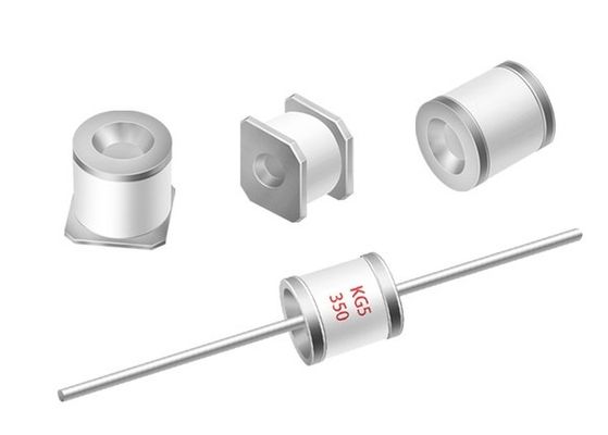 KG5 2R350Lの切換えの火花ギャップ350V 15% 6x5.5mm軸加鉛GDTのガス放電の管