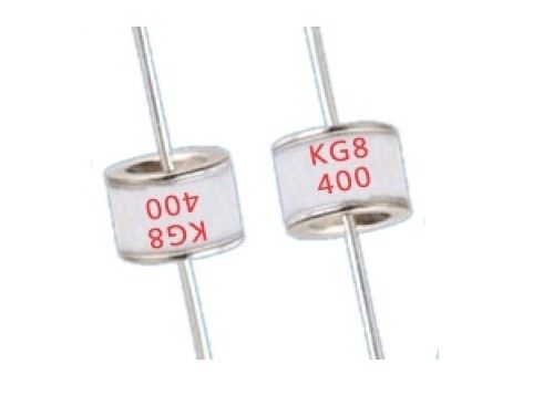 KG8シリーズGDT 8x6mm隠されたランプの2つの電極の切換えの火花ギャップ110V-800Vのサージの防止装置の点火
