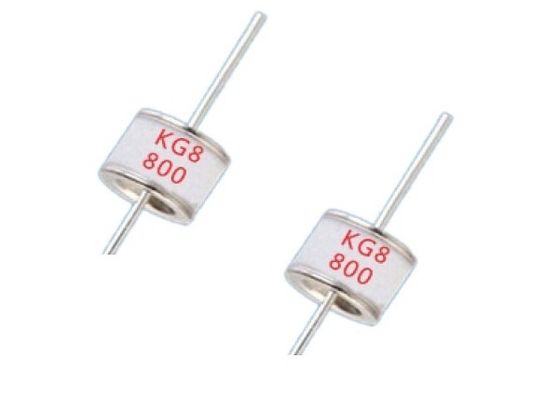 KG8シリーズGDT 8x6mm隠されたランプの2つの電極の切換えの火花ギャップ110V-800Vのサージの防止装置の点火
