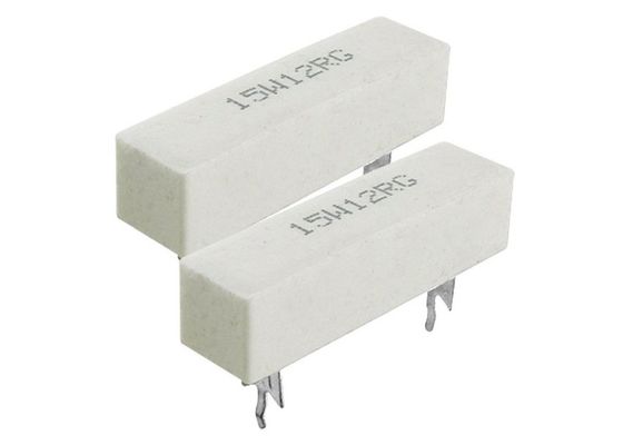 SQP SQM SQZ SQH MPR SQSの高いアルミナの陶磁器のセメントはWirewound抵抗器20W 500RJ 63x13x13mmを修理しました