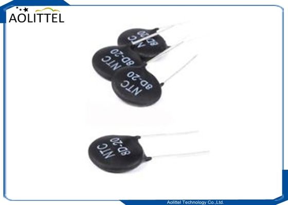 回路保護MF72力NTCのサーミスター8D-20 8D20 8ohms 6Amp 20mmの侵入の現在の振幅制限器