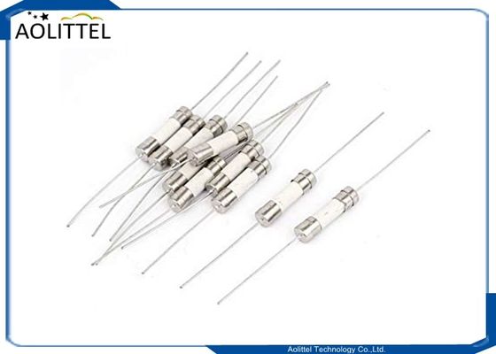 高圧タイム・ディレイ陶磁器のカートリッジ ヒューズ耐圧防爆砂との5x20mm 500V 500mA